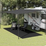 vidaXL Χαλί Σκηνής Μαύρο 250 x 600 εκ.
