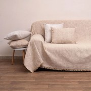 Ριχτάρι 2217 Sand Viopros Τριθέσιο 180x280cm Chenille