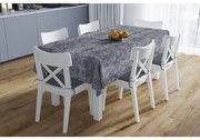 Τραπεζομάντηλο Panama Shadow Με Τραβέρσα (Σετ 2τμχ) Dark Grey DimCol 140Χ140 140x140cm Cotton-Polyester