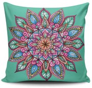 Μαξιλάρι Διακοσμητικό (Με Γέμιση) MANDALA11 Multi Aberto Design 43X43 Βαμβάκι-Πολυέστερ