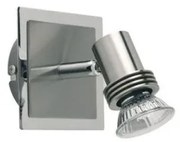 Φωτιστικό σποτ μονό CHA-CHA οξυντέ νίκελ ματ Viokef-461900-Νίκελ Ματ 461900