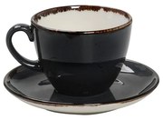 TERRA GREY ΦΛΙΤΖΑΝΙ &amp; ΠΙΑΤΑΚΙ ΚΑΠΟΥΤΣ. 220ML 14x7.5EK ΣΕΤ 6 ΤΜΧ - Espiel