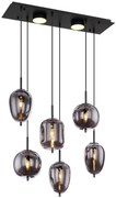 Φωτιστικό Κρεμαστό Globo Lighting BLACKY 15345-6L