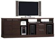 WOODWELL Ε7382,1ANALOG Έπιπλο TV Απόχρωση Wenge 190x46x70cm Ε7382,1