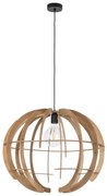Κρεμαστό Φωτιστικό Οροφής 1xE27 Μπεζ Ξύλο Venus Wood 6888 TK Lighting-6888-Μπεζ 6888