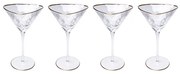 Ποτήρι Cocktail Hommage Γυαλί (Σετ 4τεμ.) - Διάφανο