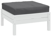 vidaXL Μαξιλάρι Παλέτας Ανθρακί 60x60x9,5 εκ. Ύφασμα