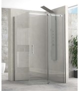 KARAG  STOCKBATHROOM Καμπίνα από τοίχο σε τοίχο με διάφανο κρύσταλλο RIGEL 500 KARAG 100x195cm KARAG-5206836508337