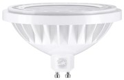 GloboStar 60125 Σποτ LED GU10 AR111 12W 1128lm 36° AC 220-240V IP20 Φ11 x Υ6.6cm Θερμό Λευκό 2700K - 3 Χρόνια Εγγύηση