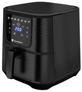 HomeVero HV-AF5.5 Digital Air Fryer Black Matt 5.3 lt 1600-1800 W