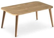 Τραπεζάκι Σαλονιού Soul Oak 90x55x41 GP022-0031,2 Megapap GP022-0031,2 Καφέ