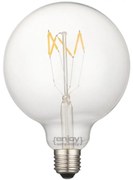 Λαμπτήρας Led Filament Clear Dimmable G95-6  E27 5w 2700K 600lm Ø95xH135mm Enjoy EL827006