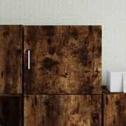 vidaXL Ντουλάπι Τοίχου Καπνιστή Δρυς 45x42,5x40 εκ. Επεξεργασμένο Ξύλο