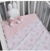 Σετ σεντόνια λίκνου 2τεμ. pink Miffy des.52-1 Baby Oliver