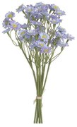 Διακοσμητικό Μπουκέτο 3-85-084-0161 25cm Purple Inart Metal, Fabric