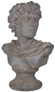 Διακοσμητική Προτομή D77543 50x32x78cm Grey Artekko Μαγνήσιο