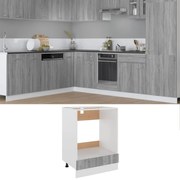 Ντουλάπι Φούρνου Riga Γκρι Sonoma 60x46x81,5εκ. 825835