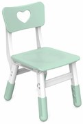 U-Grow SCH-Y035-KCR Παιδική Καρέκλα Πράσινη 29.5x30x56εκ.