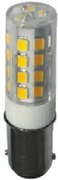 Λαμπτήρας LED BA15D Ceramic 4W 3000K  (10 τεμάχια)