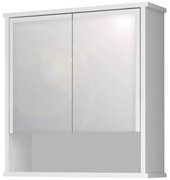 Καθρέπτης μπάνιου Delo Μegapap χρώμα λευκό 62x17,5x60εκ.