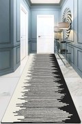 Χαλί Frequenza 908CHL2643 Cream-Black Conceptum Hypnose 100X160cm