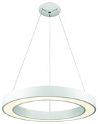 Φωτιστικό Κρεμαστό Ø50 εκ. Led 38 w 3000K 2090 lm Beam Angle 120° Μέταλλο Λευκό Viokef Apollo 4214000