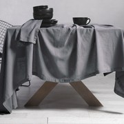 Τραπεζομάντηλο (150x250) Nef-Nef Homeware Cotton Linen Grey