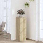 Βάσεις Φυτών Sonoma Δρυς 33x33x100εκ. Επεξεργασμένο Ξύλο 852953