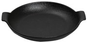 LAVA ΣΑΓΑΝΑΚΙ ΣΤΡΟΓΓ. STONEWARE ΜΑΥΡΟ 24χ21χ6ΕΚ. - ESPIEL - NOL113K2