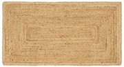 vidaXL Χαλί Μπεζ 60 x 110 cm Γιούτα