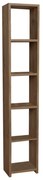 Βιβλιοθήκη Barzine 321-000092 27,6x19,5x150cm Natural