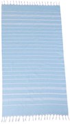Πετσέτα Θαλάσσης (80x170) Estia Save The Aegean Azure Stripes 00-31107