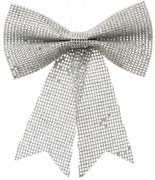 Χριστουγεννιάτικος Φιόγκος (12x13) A-S Jute Silver 192425