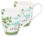 ΣΕΤ ΚΟΥΠΕΣ ΓΙΓΑΣ ΜΕ ΧΕΡΟΥΛΙ 450ml 2 ΤΕΜ. PIP STUDIO - JOLIE HERON