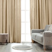 Κουρτίνα (270x280) Με Τρέσα Whitegg K0193-1 Beige