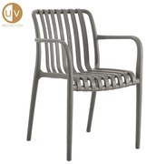 STICKY ΠΟΛΥΘΡΟΝΑ ΓΚΡΙ 55x61xH81cm - 27-0239