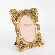 Κορνίζα Polyresin Χρυσή 17,7x1,8x22,8εκ. ESTHETI 756-12081