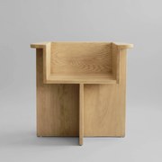 Καρέκλα Τραπεζαρίας Brutus Dining Chair - Natural Oak  L69 x W50 x H68 101 COPENHAGEN