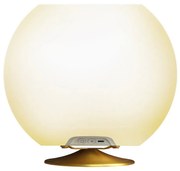 SPHERE BRASS ΣΑΜΠΑΝΙΕΡΑ/LED ΦΩΤΙΣΤΙΚΟ ΜΕ ΗΧΕΙΟ BLUETOOTH ΠΟΛΥΑΙΘΥΛΕΝΙΟ D38X31H