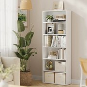 Βιβλιοθήκη Δαπέδου 6 Θέσεων (60x24x178.5) Vasagle LBC169T14