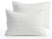 Ζεύγος Μαξιλαροθήκες Καπιτονέ (52x72) Nef-Nef Homeware Colorfull Ecru