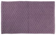 Πατάκι Μπάνιου Zig Zag 05576.001 Lila 50 X 80 50x80cm 100% Cotton