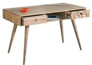 WOODWELL ΕΑ7045,WTEKA-W Κονσόλα - Γραφείο Ξύλο Ακακία Φυσικό 117x60x76cm ΕΑ7045,W