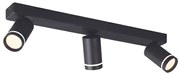 Φωτιστικό Οροφής Aca RA3633SBH DIVINO Μαύρο Ματ (Black Mat)