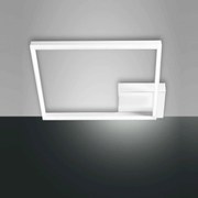 Φωτιστικό Οροφής - Πλαφονιέρα Led Bard 3394-61-102 White Fabas Luce Μέταλλο