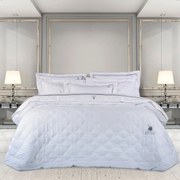 Σετ Κουβερλί Microfiber Υπέρδιπλο 220x240εκ. Premium 2161 Λευκό Greenwich Polo Club