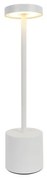 Επαναφορτιζόμενο Επιτραπέζιο Φωτιστικό 3035-White Λευκό Inlight-3035-White-Λευκό 3035-White