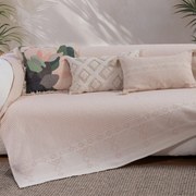 Ριχτάρι Πολυθρόνας (180x180) Nef-Nef Homeware Resan Peach
