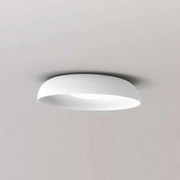 Φωτιστικό Οροφής-Πλαφονιέρα Aloha/PL45 4080 Φ42x13cm 24W White Sikrea Μέταλλο,Γυαλί