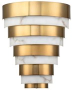 Απλίκα Φωτιστικό Τοίχου LED 12W IP20 Ορείχαλκος Echelon QN-ECHELON-W Elstead QN-ECHELON-W Ορείχαλκος